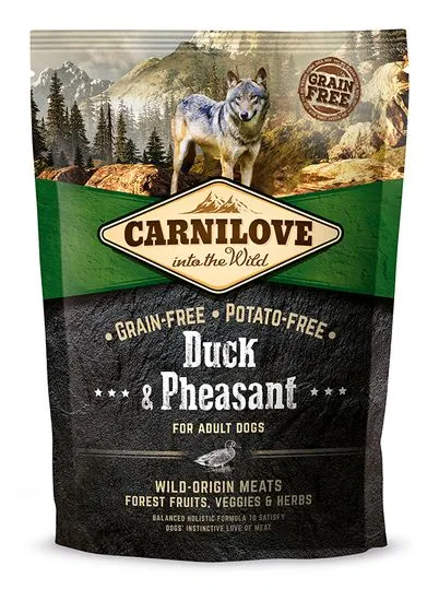 Carnilove Duck & Pheasant for Adult kutyatáp - 1,5kg