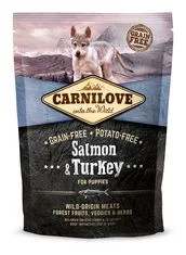 Carnilove Salmon & Turkey for Puppies kutyatáp - 1,5kg