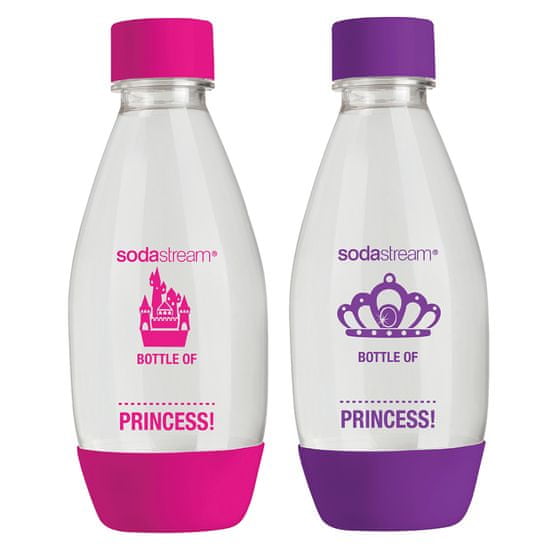 SodaStream Princess palack rózsaszín/lila 0,5l