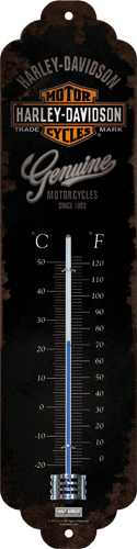 Postershop Harley-Davidson Genuine hőmérő