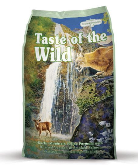 Taste of the Wild Rocky Mnt. Feline macskaeledel - 7 kg