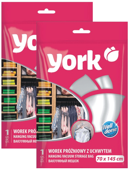 York Lógó vákuumos tárolózsák, 70x145 cm