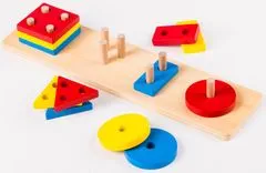 Montessori Színes geometriai formák