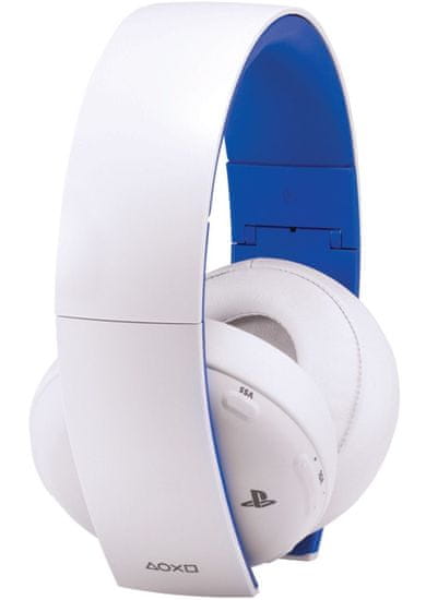 SONY PS4 Wireless Stereo Headset, Fehér/Kék