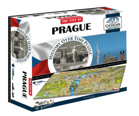 4D Cityscape Prága puzzle