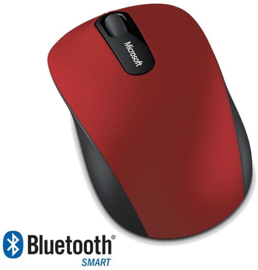 Microsoft Bluetooth 3600 Vezeték nélküli egér, Sötét vörös