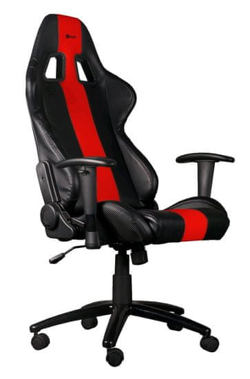 C-Tech GCH-01R Phobos Gamer szék, Fekete/Piros