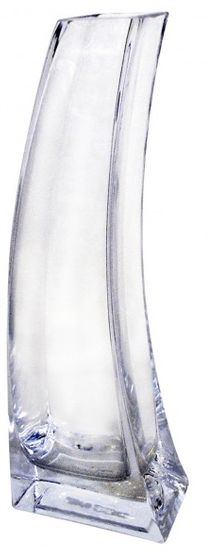 TORO Szögletes üvegváza, 0,8 liter