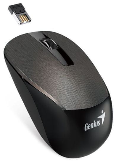Genius NX-7015 (31030119102) Egér, Fekete/Barna