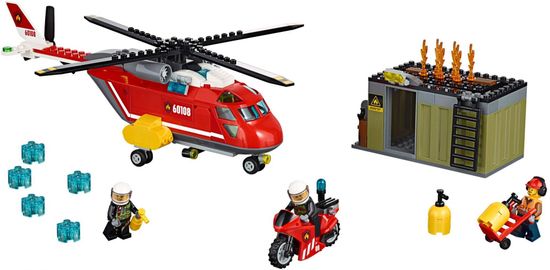 LEGO City 60108 Sürgősségi tűzoltó egység