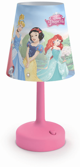PHILIPS (71796/28/16) Disney Hercegnők Gyerek asztali lámpa