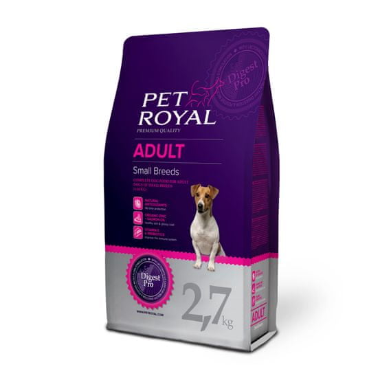 Pet Royal Adult Dog Small Breeds Kutyatáp, 2,7kg