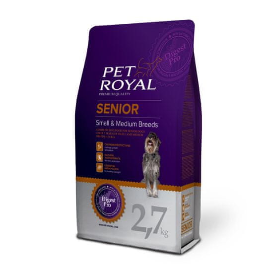 Pet Royal Senior Dog Small and Medium Breed Kutyatáp, 2,7kg