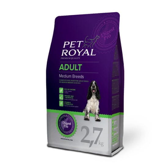 Pet Royal Adult Dog Medium Breeds Kutyatáp, 2,7kg