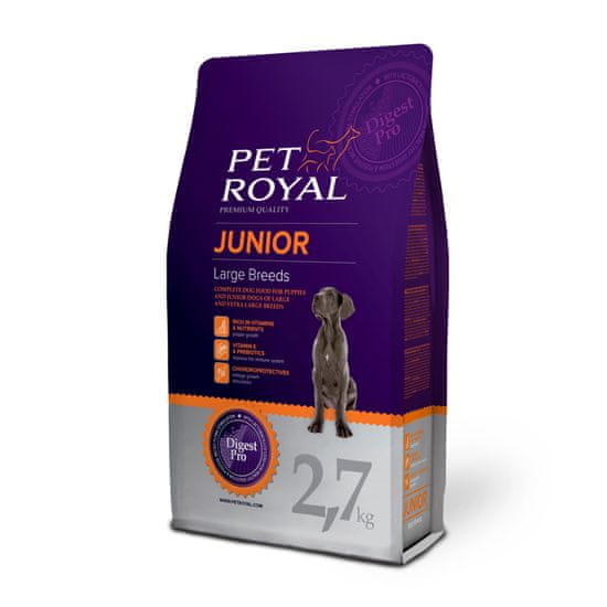 Pet Royal Junior Dog Large Breeds Kutyatáp, 2,7kg