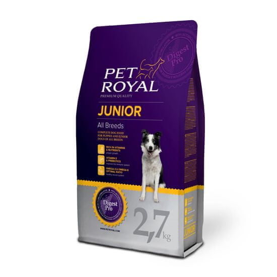 Pet Royal Junior Dog All Breeds Kutyatáp, 2,7 kg