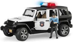 BRUDER Jeep Wrangler Rubicon Policie