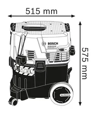 BOSCH Professional GAS 35 L SFC plus porszívó