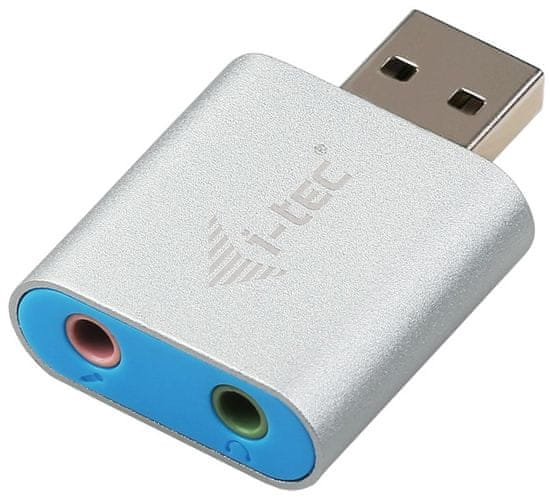 I-TEC USB 2.0 Metal Mini Audio Adapter