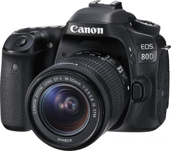 CANON EOS 80D + 18-55 IS STM Tükörreflexes Fényképezőgép