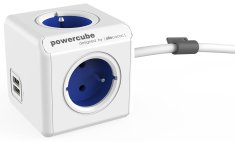 PowerCube Extended USB Elosztó, Kék, 1,5 m