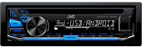 JVC KD-R472 Autórádió (CD/MP3/USB/AUX)