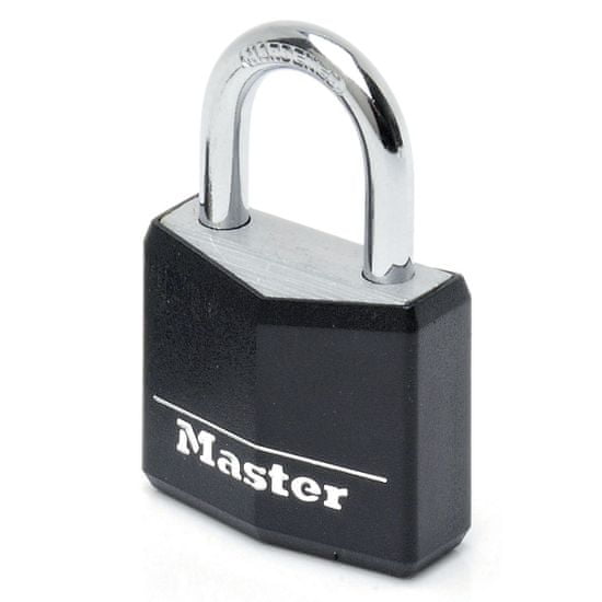 Master Lock Alumínium lakat, 30 mm, Fekete