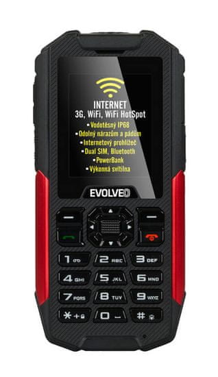 Evolveo StrongPhone X3 Mobiltelefon