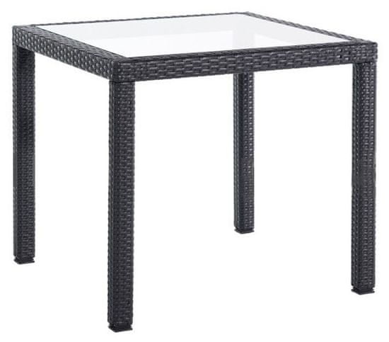 Rojaplast RATAN Kerti asztal, 80x80 cm