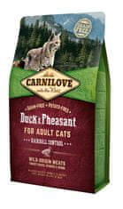 Carnilove Duck & Pheasant for Adult Cats – Hairball Control 2 kg