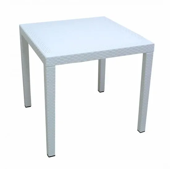 MEGA PLAST RATAN LUX Rattan asztal, 71 x 75,5 cm