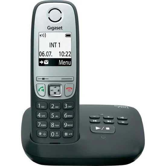 Gigaset A415A Vezeték nélküli telefon, Fekete