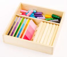 Montessori Színek - Árnyékolás Oktató játék