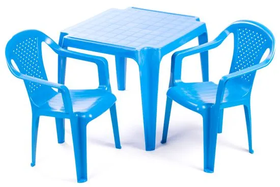 GRAND SOLEIL Szett 2 szék és asztal, kék