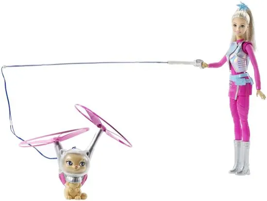Mattel Csillagok között-Barbie lebegő cicussal