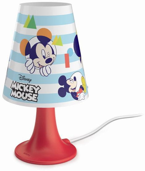 PHILIPS (71795/30/16) Mickey egér Gyerek asztali lámpa