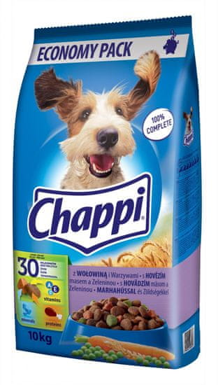 Chappi Marhahúsos kutyatáp - 10kg