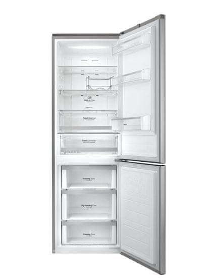 LG GBB59PZFZS Kombinált hűtőszekrény, 318 l