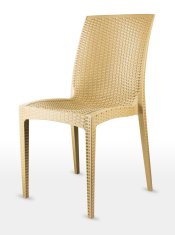 MEGA PLAST MP1352 DALIA Kerti szék, Okker