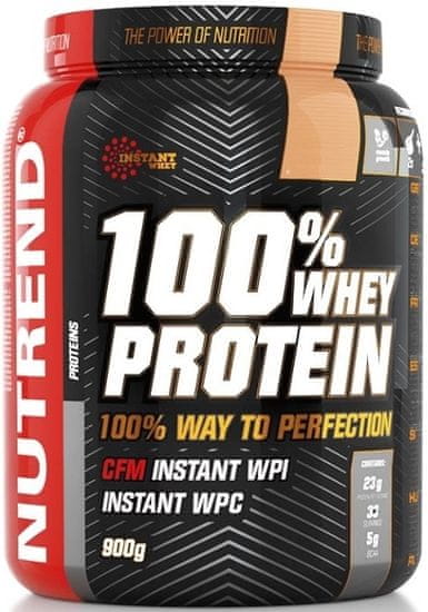 Nutrend 100% Whey Protein, 900g, Vanília