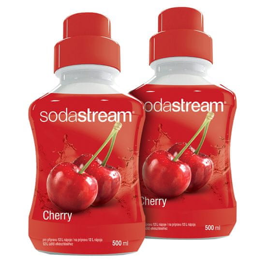SodaStream Cseresznye Ízű Szörp, 2 x 500 ml
