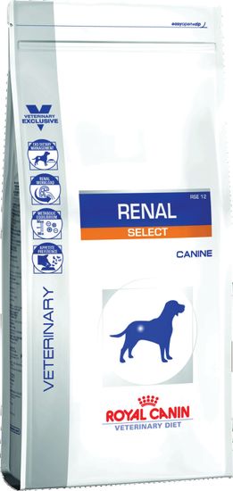 Royal Canin Veterinary Diet Renal Select kutyatáp, 10 kg