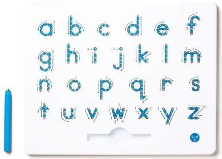 Montessori Mágneses tábla - Kis nyomtatott betűk