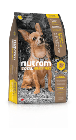 Nutram Total Grain Free Salmon & Trout Recipe Natural Dog Food, Small Breed, Száraz kutyatáp, 6,8 kg