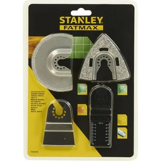 Stanley STA26160 Csempéző készlet, 4db
