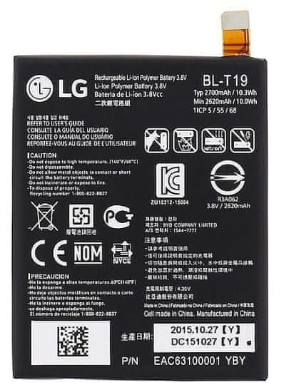 LG BL-T19 Mobil akkumulátor, 2700mAh, Li-Pol