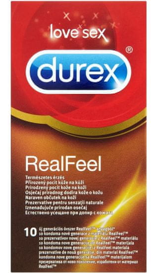 Durex Real Feel Óvszer, 10db