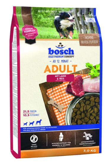 Bosch Dog Lamb&Rice 3 kg