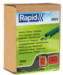 Rapid VR22 PVC Kerítés rögzítő gyűrű, 1600 db