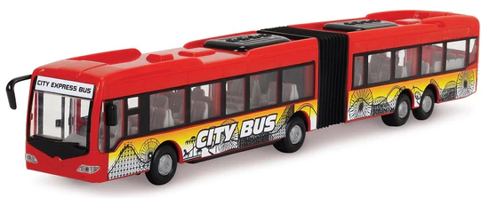 DICKIE City Express Busz, 46 cm, Piros